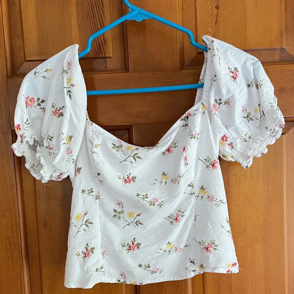 Abercrombie and Fitch floral shirt